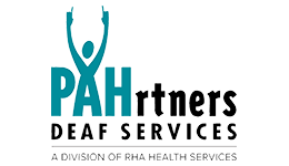 PAHrtners Deaf Services logo